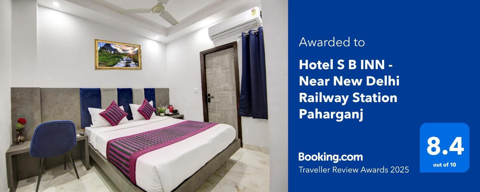 Hotel S B Inn - Near New Delhi Railway Station Paharganj Exterior foto